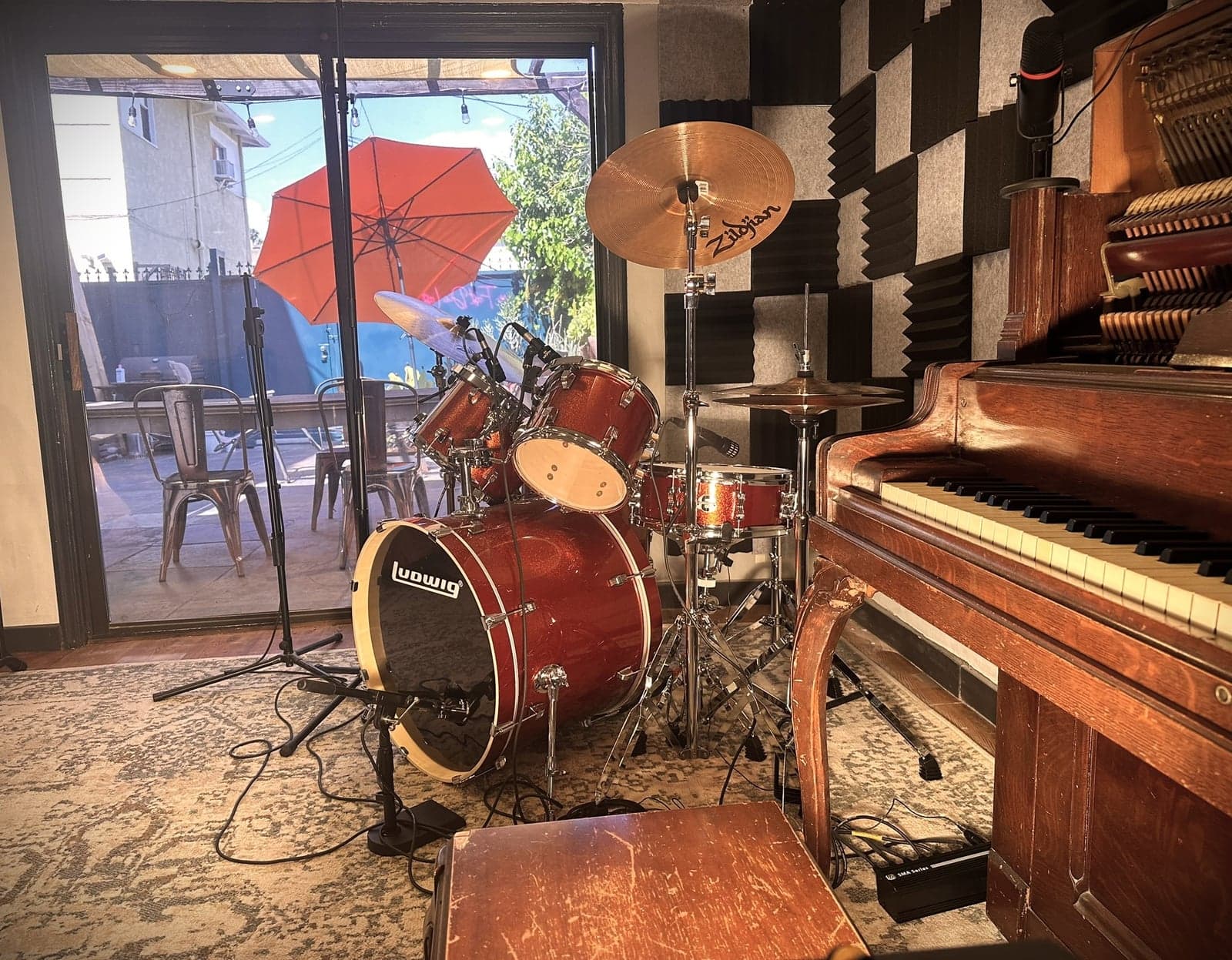 Recording studio editorial cover